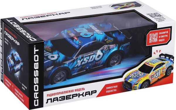 Изображение товара Радиоуправляемая игрушка Crossbot Машина Лазеркар / 870946