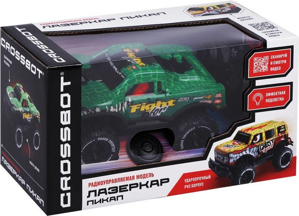 Изображение товара Радиоуправляемая игрушка Crossbot Машина Лазеркар Пикап / 870947