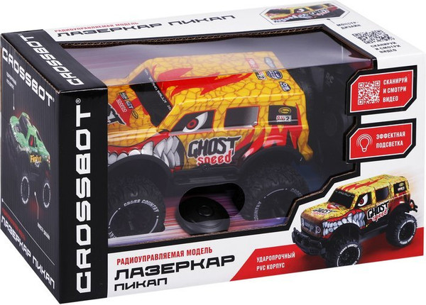 Изображение товара Радиоуправляемая игрушка Crossbot Машина Лазеркар Монстр / 870948