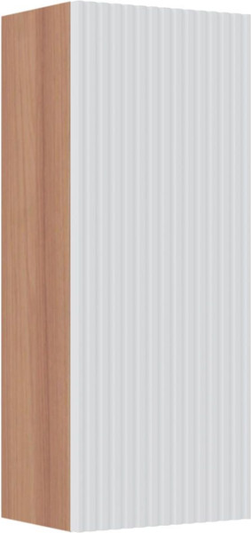 Изображение товара Шкаф для ванной Runo Соренто 20 / Тренто 20 вертикаль (крафтовый дуб/белый)