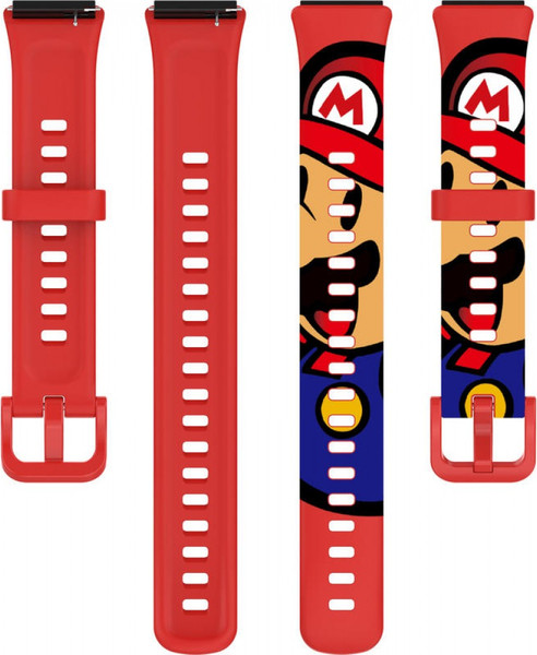 Изображение товара Ремешок для фитнес-трекера Rumi Для Huawei Band 7 (Super Mario)