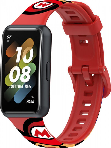 Изображение товара Ремешок для фитнес-трекера Rumi Для Huawei Band 7 (Super Mario)