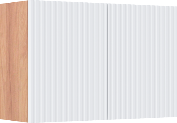 Изображение товара Шкаф для ванной Runo Соренто 60x30 / Тренто 60x30 вертикаль (крафтовый дуб/белый)