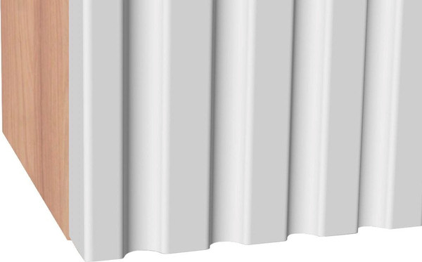 Изображение товара Шкаф для ванной Runo Соренто 60x40 / Тренто 60x40 вертикаль (крафтовый дуб/белый)