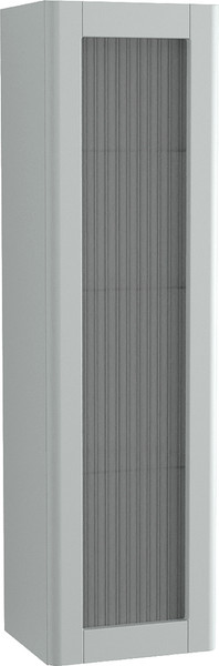 Изображение товара Шкаф-полупенал для ванной Lauter Estel 35 (светло-серый полуматовый)