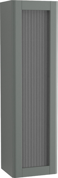 Изображение товара Шкаф-полупенал для ванной Lauter Estel 35 (серо-зеленый полуматовый)