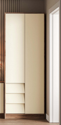 Изображение товара Шкаф Стендмебель Рейн ШК 01 2-х створчатый (кашемир/дуб крафт табачный)