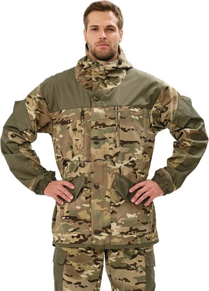 Изображение товара Костюм для охоты и рыбалки Huntsman Горка 3 -5°С Мультикам/Хаки Cat's Eye/Смесовая Рипстоп (р.44-46/182-188)