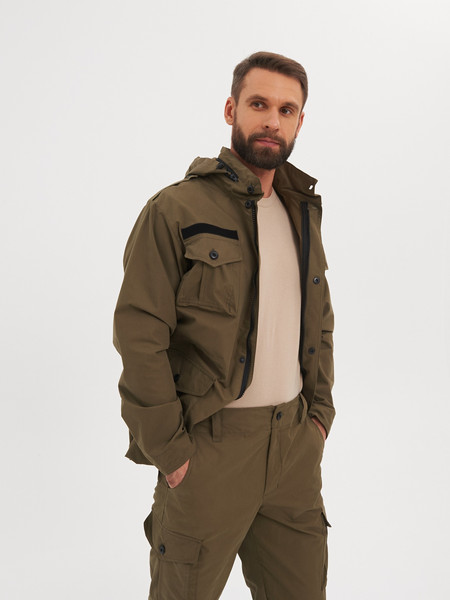 Изображение товара Костюм для охоты и рыбалки Huntsman Крафт Олива Ravena (р.56-58/182)