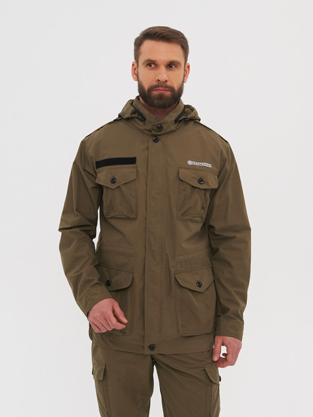 Изображение товара Костюм для охоты и рыбалки Huntsman Крафт Олива Ravena (р.60-62/188)