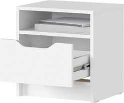 Изображение товара Прикроватная тумба Стендмебель Руна ТБ 01 (белый)