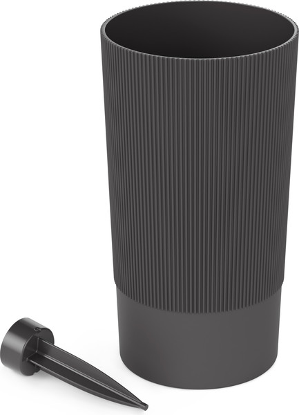 Изображение товара Ваза садовая Альтернатива Версаль с колышком М8939 (графит)