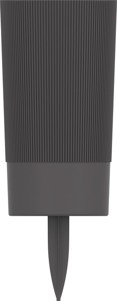 Изображение товара Ваза садовая Альтернатива Версаль с колышком М8939 (графит)