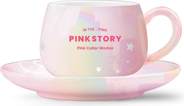 Изображение товара Чашка с блюдцем Miniso Holographic Series 7571