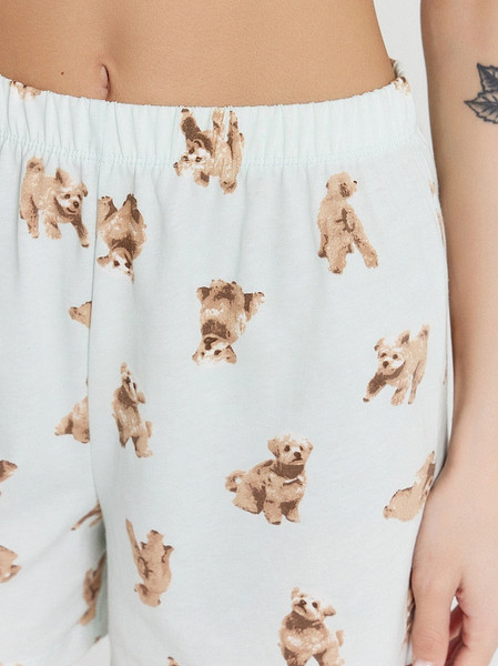 Изображение товара Пижама Mark Formelle 592553 (р.164/170-100-106, собачки на светлой мяте)