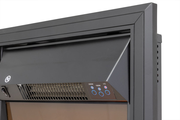 Изображение товара Каминокомплект Смолком Verona STD-ASP Aspen Black (бьянко белый)