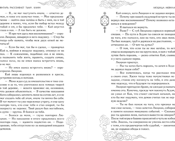 Изображение товара Книга FreeDom Янтарь рассеивает тьму. Каин, твердая обложка (Аквила Люцида)