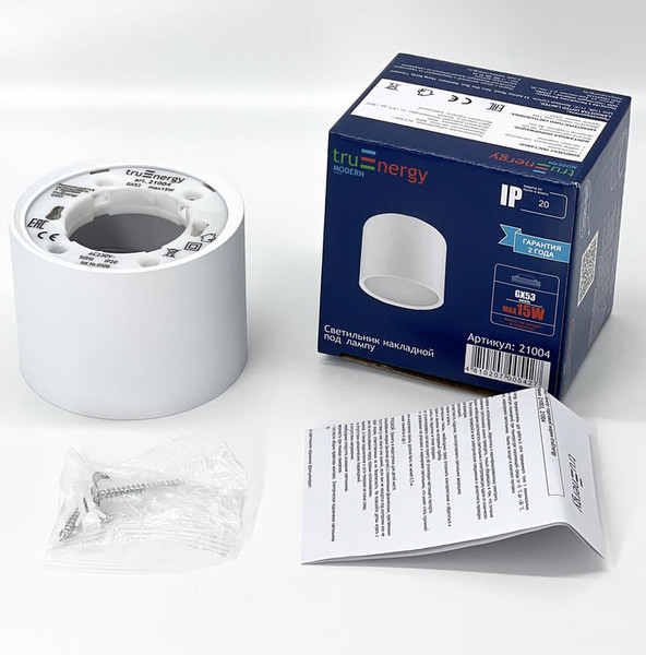 Изображение товара Точечный светильник Truenergy 21004 (с лампой LED-GX53-VC)