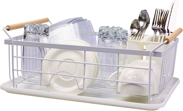 Изображение товара Сушилка для посуды Solmax&Home SM99883 (белый)