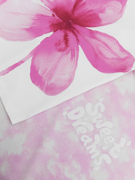 Изображение товара Комплект футболок детских Mark Formelle 117835-2 (р.164-84, белый/бело-розовые разводы)