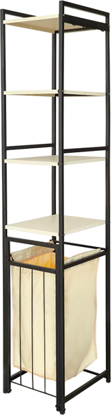 Изображение товара Стеллаж Solmax&Home Loft / IS99935 (черный/бежевый)