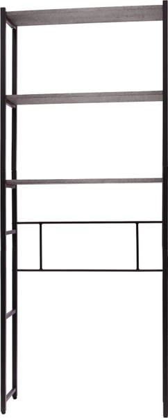 Изображение товара Стеллаж Solmax&Home Loft ЛДСП / СВЛ16 / IS99952 (бетон/черный)