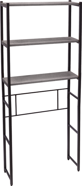 Изображение товара Стеллаж Solmax&Home Loft ЛДСП / СВЛ16 / IS99952 (бетон/черный)