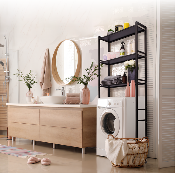 Изображение товара Стеллаж Solmax&Home Loft СВЛ02 / IS99953 (черный)