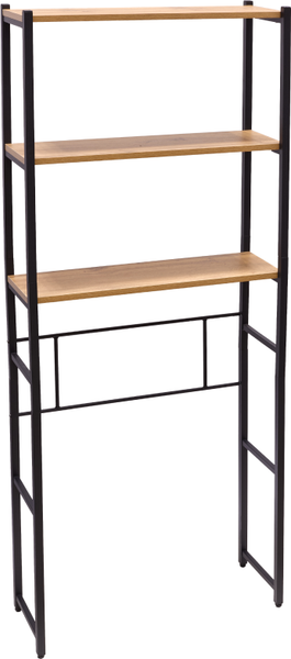 Изображение товара Стеллаж Solmax&Home Loft ЛДСП СВЛ15 / IS99951 (дуб вотан/черный)