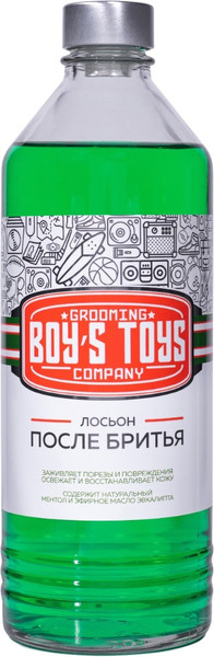 Изображение товара Лосьон после бритья Boy's Toys Ментол и Эвкалипт (500мл)