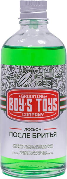 Изображение товара Лосьон после бритья Boy's Toys Ментол и Эвкалипт (100мл)