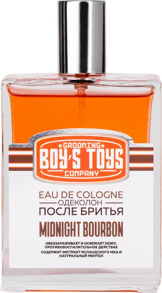 Изображение товара Одеколон после бритья Boy's Toys Midnight Bourbon (100мл)