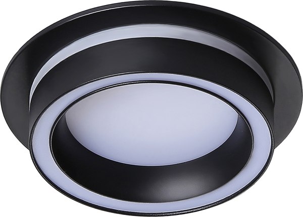 Изображение товара Точечный светильник Ambrella TN5241 BK (черный, с лампой 604-064)
