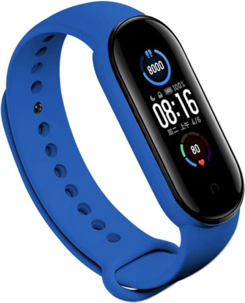 Изображение товара Ремешок для фитнес-трекера Rumi Для Xiaomi Mi Smart Band 6/Mi Band 5 (ультрамарин)