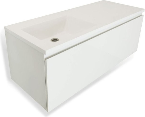 Изображение товара Тумба с умывальником Эстет Dallas Luxe L / ФР-00002274 (1 ящик)