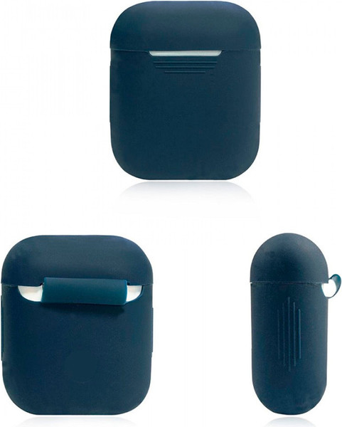 Изображение товара Чехол для наушников Rumi Силиконовый для Apple AirPods/AirPods 2 (сапфир)