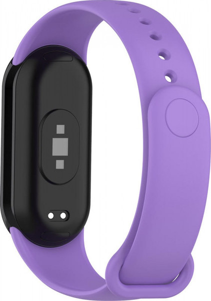 Изображение товара Ремешок для фитнес-трекера Rumi Силиконовый для Xiaomi Smart Band 8/9 (лавандовый)