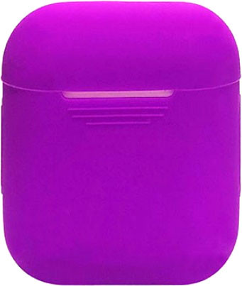 Изображение товара Чехол для наушников Rumi Силиконовый для Apple AirPods/AirPods 2 (фиолетовый)