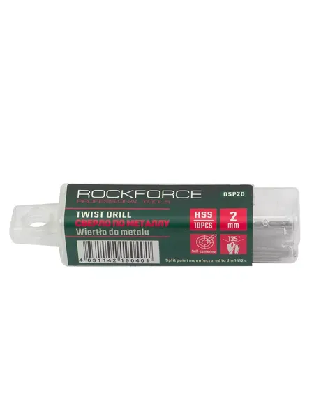 Изображение товара Набор сверл RockForce 29182 / RF-DSP20 (10шт)