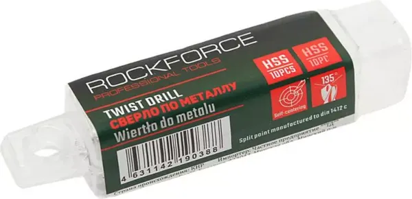 Изображение товара Набор сверл RockForce 29185 / RF-DSP30 (10шт)