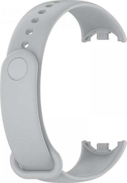 Изображение товара Ремешок для фитнес-трекера Rumi Силиконовый для Xiaomi Smart Band 8/9 (серый)