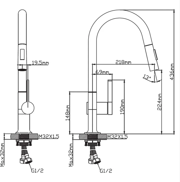 Изображение товара Смеситель Diadonna Д60-0005QH