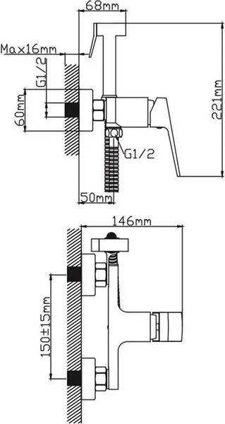 Изображение товара Смеситель Diadonna Д47-19119QH