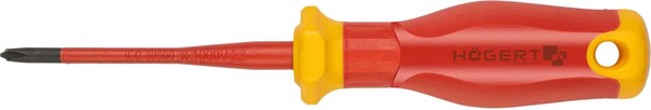 Изображение товара Отвертка Hoegert 100мм 1000 В PZ2/SL6 SLIM S2 / HT1S977-1