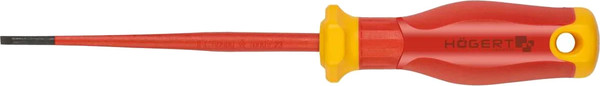 Изображение товара Отвертка Hoegert 4x100мм 1000V Slim S2 / HT1S961-1