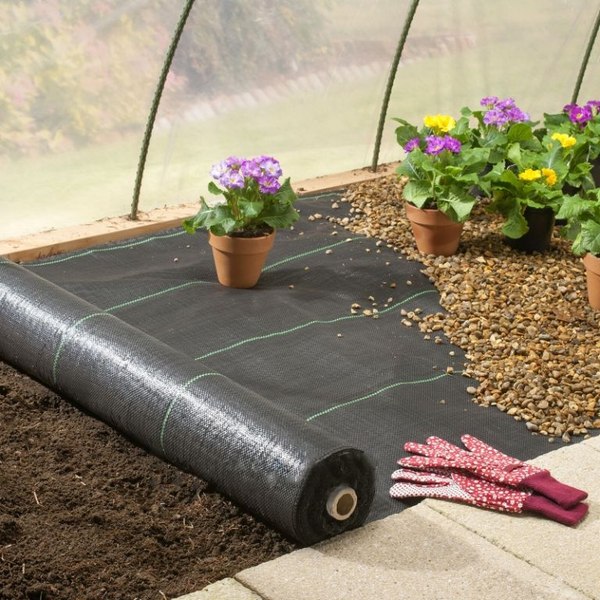 Изображение товара Укрывной материал GreenTerra Агроткань UV 130 г/м2 4.2x100м (черный)