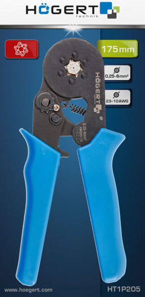 Изображение товара Инструмент обжимной Hoegert HEX HT1P205