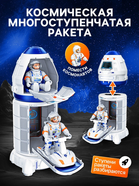 Изображение товара Игровой набор Автоград Лунная база H523-2 / 10671592