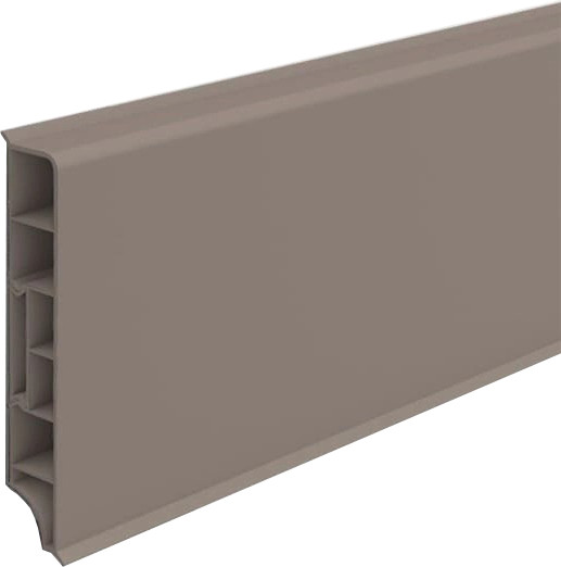 Изображение товара Плинтус Ideal Дюра прямоугольный 80мм 036 (2.2м, платиново-серый)