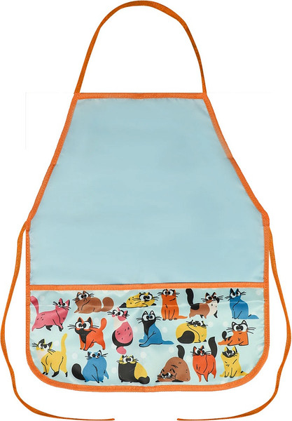 Изображение товара Фартук для творчества Проф-Пресс Разноцветные Коты / Ф-4746